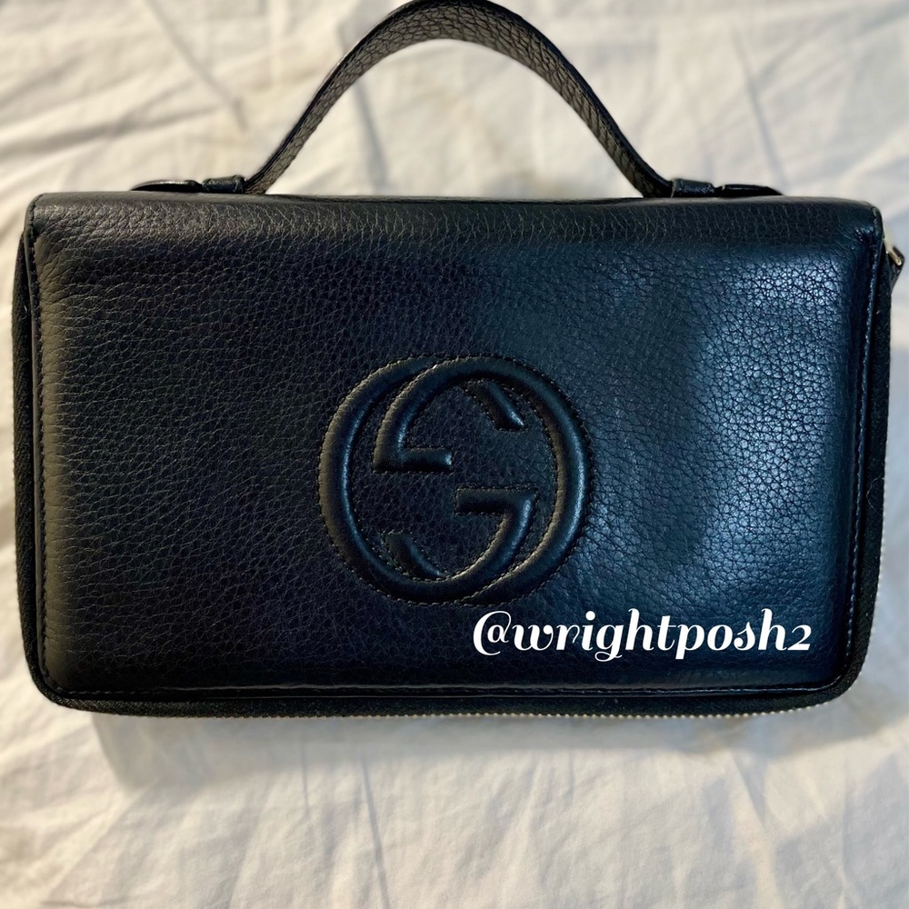 Gucci Soho Cellarius Leather Wallet - Picture 6 of 13